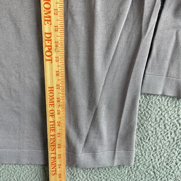 Ann Taylor Sweater Womens Extra Large Purple Silk Blend Turtleneck Stretch Layer - Picture 8 of 10